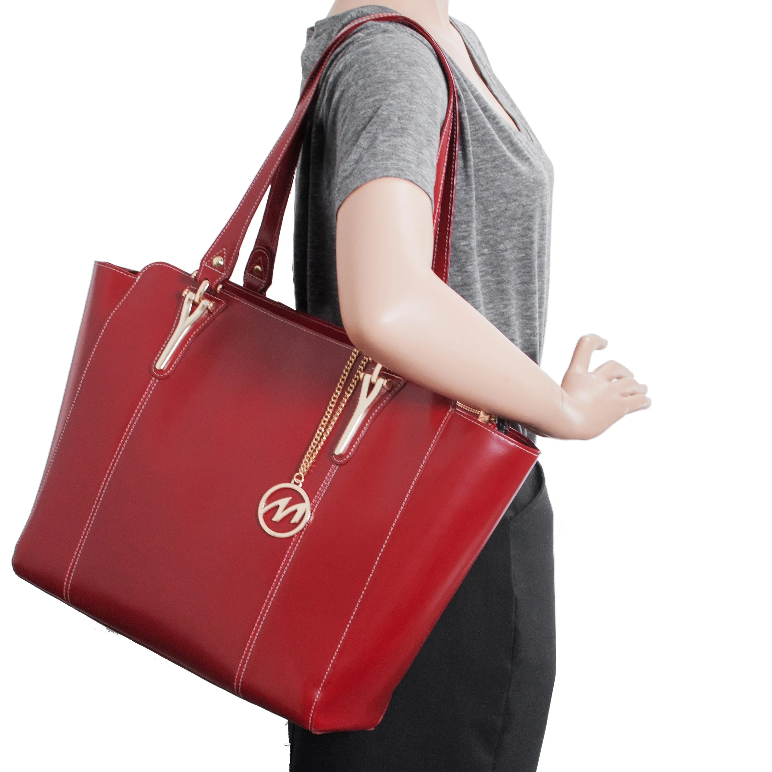 ALICIA | Leather Tablet Tote