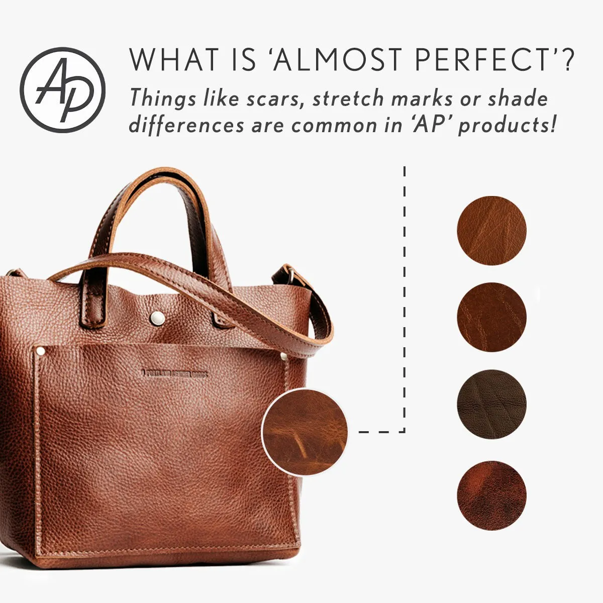 'Almost Perfect' Leather Tote Bag