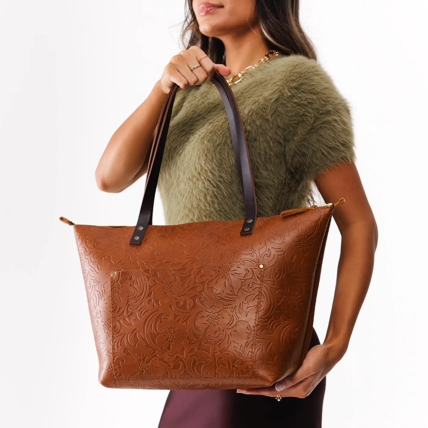 'Almost Perfect' Leather Tote Bag