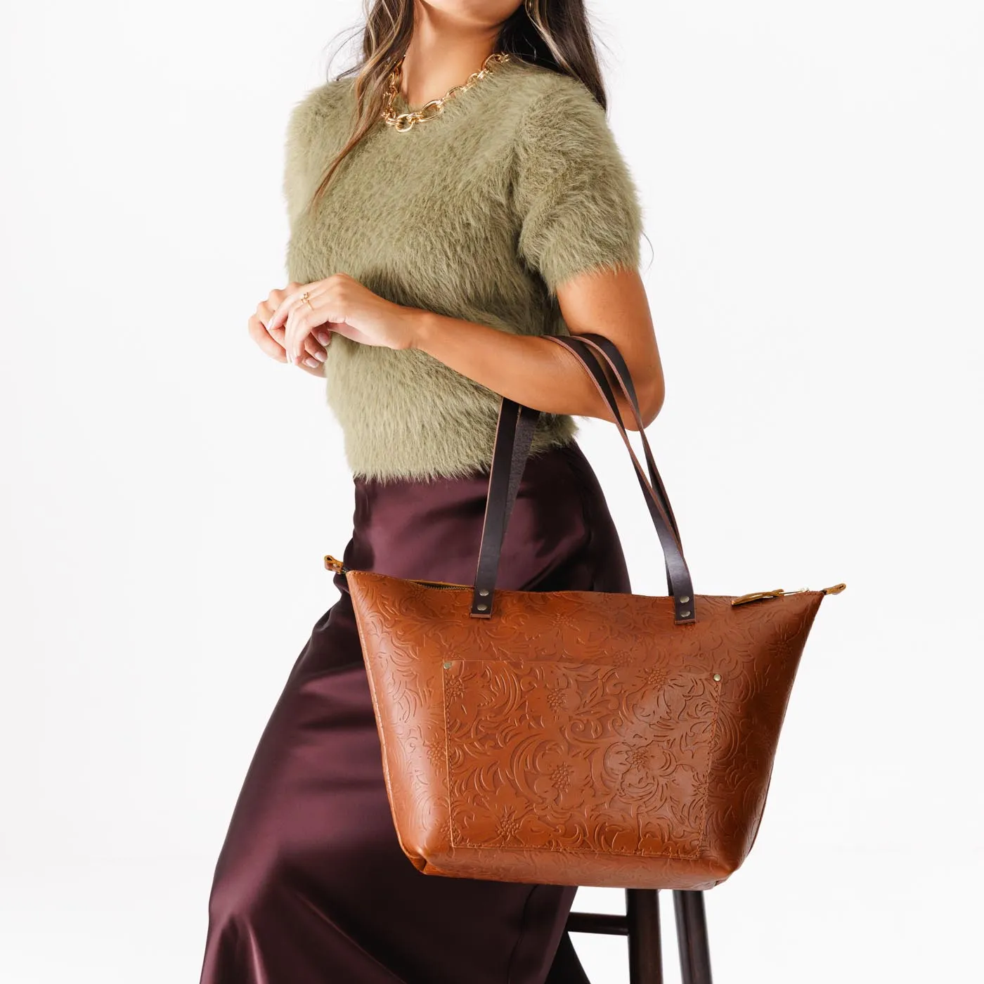 'Almost Perfect' Leather Tote Bag