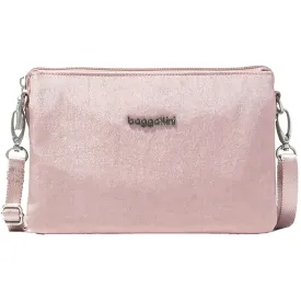 Baggallini The Only Mini Bag Blush Shimmer Nylon
