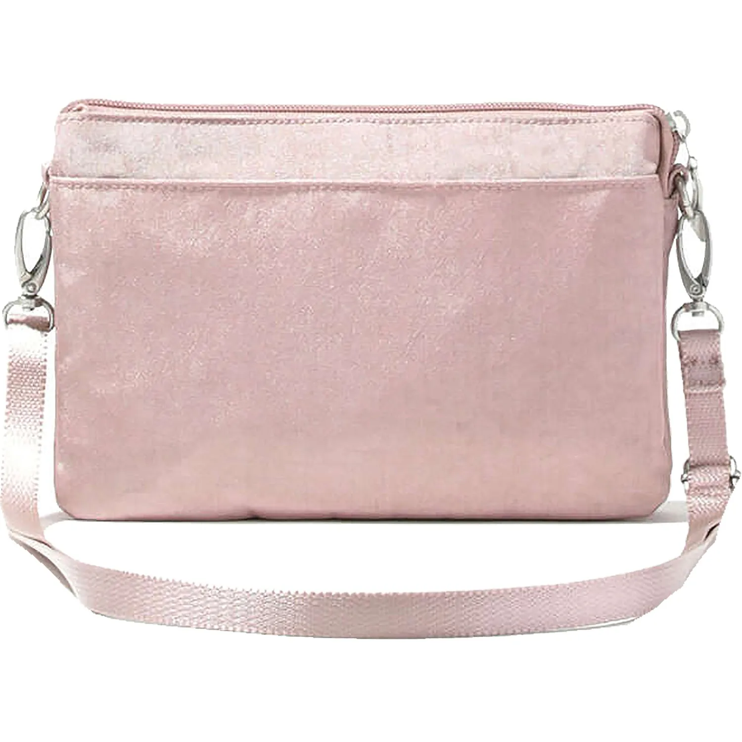 Baggallini The Only Mini Bag Blush Shimmer Nylon