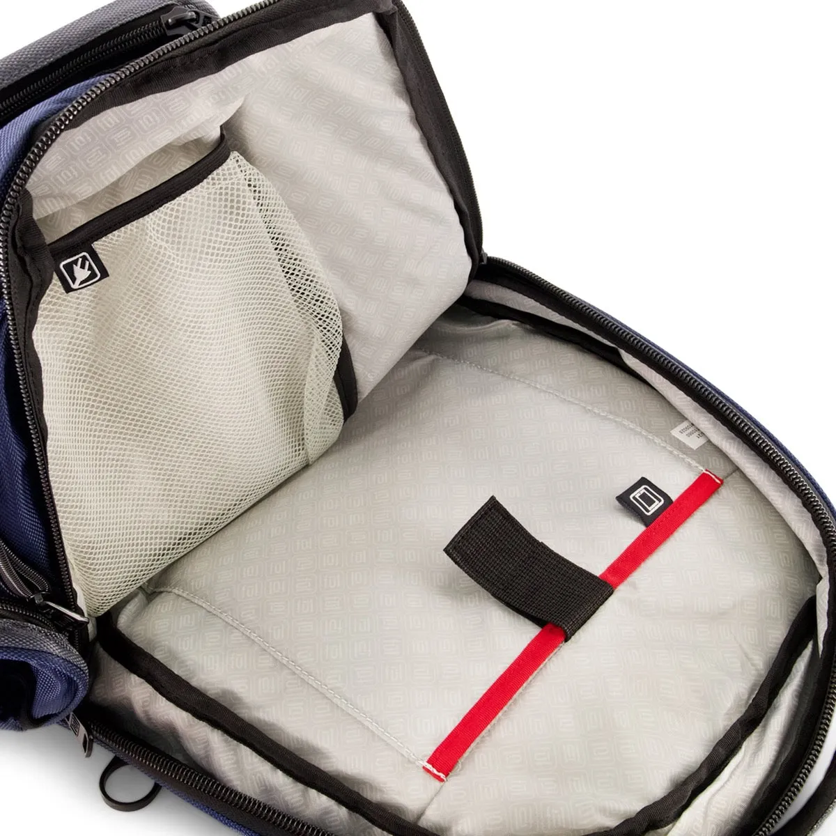 Big Easy Water Resistant 17" FŪL Backpack Navy Grey