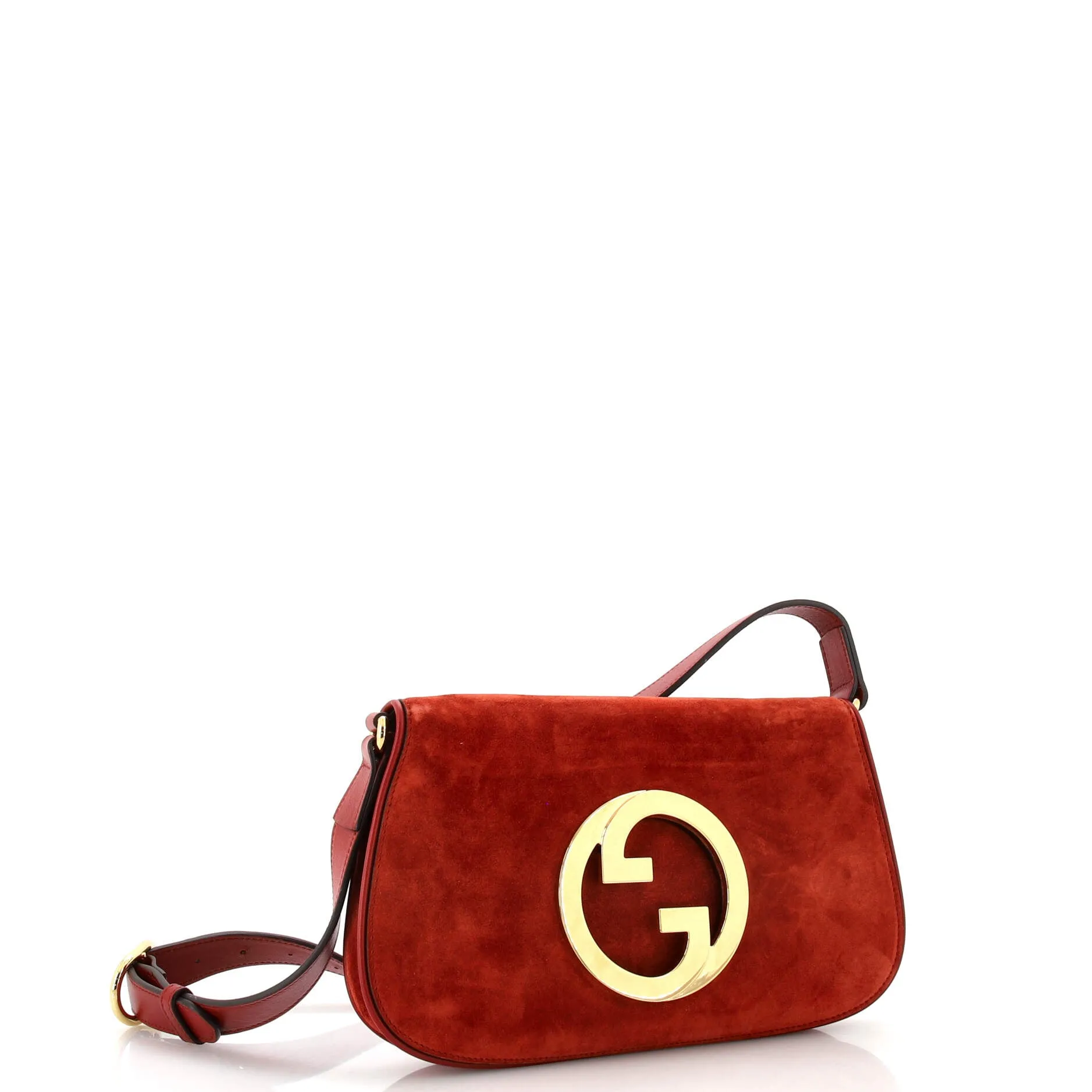 Blondie NM Chain Flap Bag Suede Small