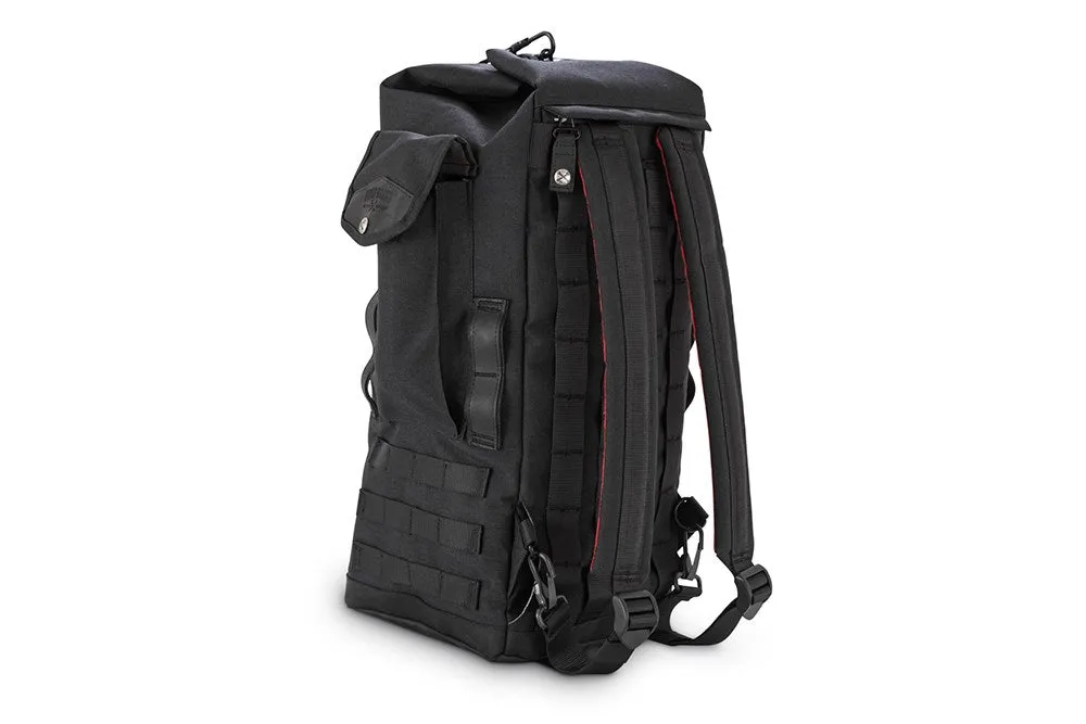 Burly Brand Sissy Bar Bag/Backpack - Black