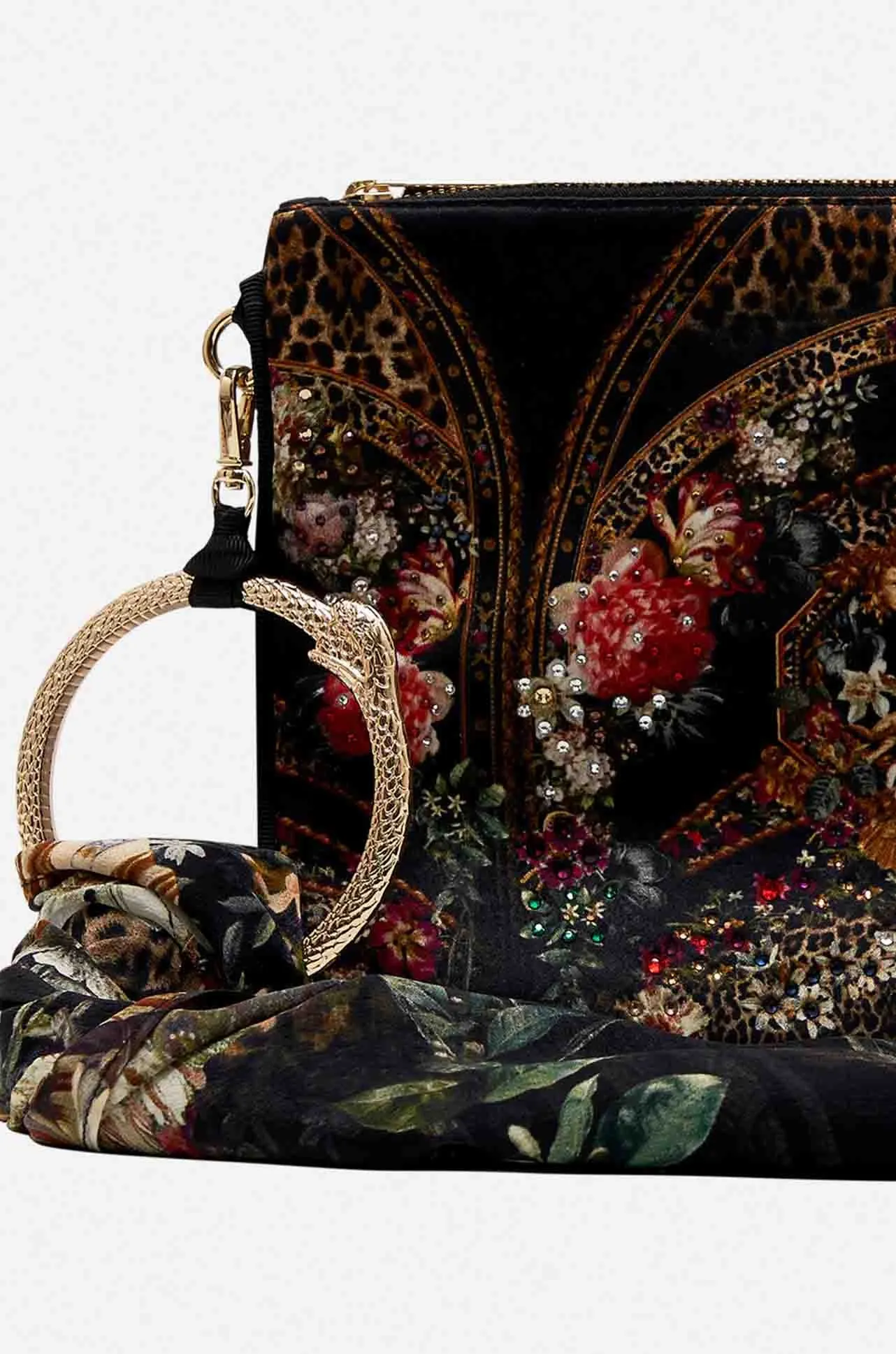 Camilla - A Night At The Opera Ring Scarf Clutch