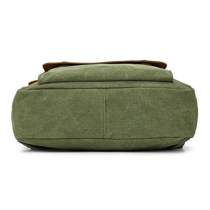 Canvas Vintage School Backpack