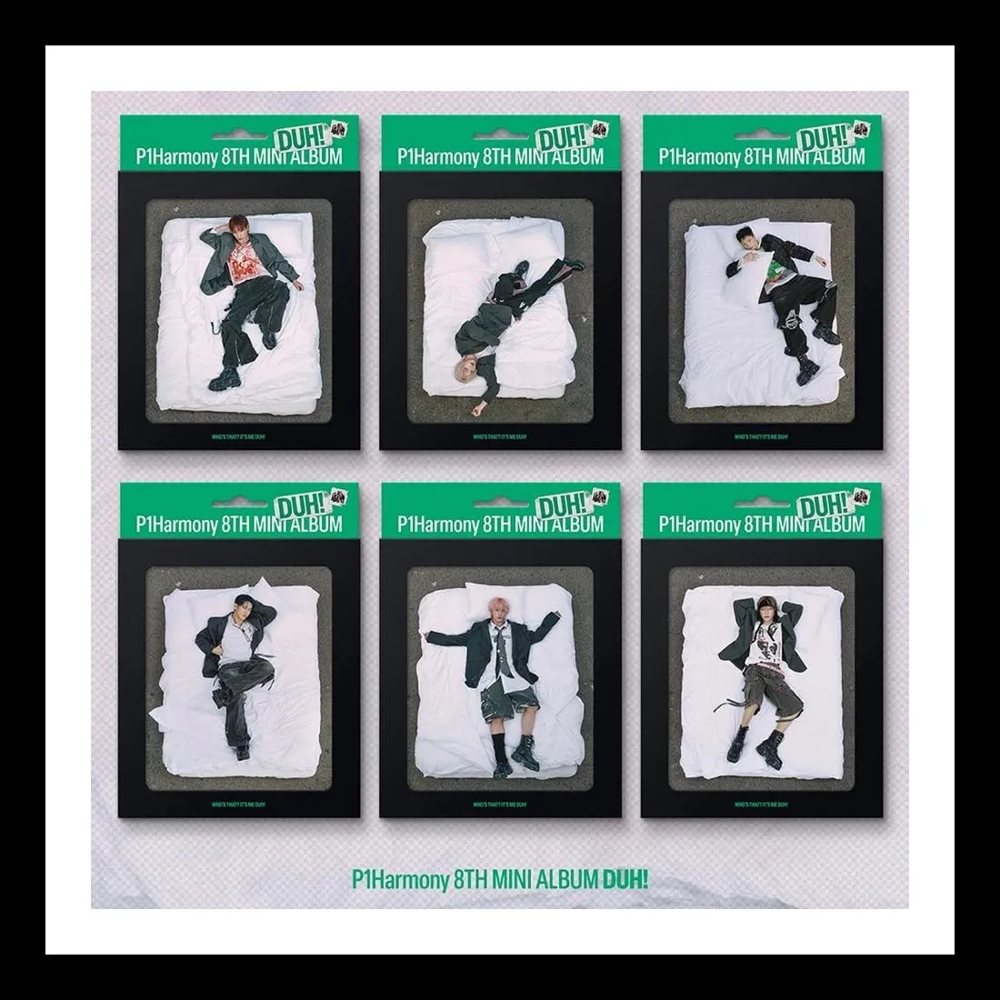 COMPACT H Ver P1HARMONY DUH! 8th Mini Album SOUL Ver Card SEALED