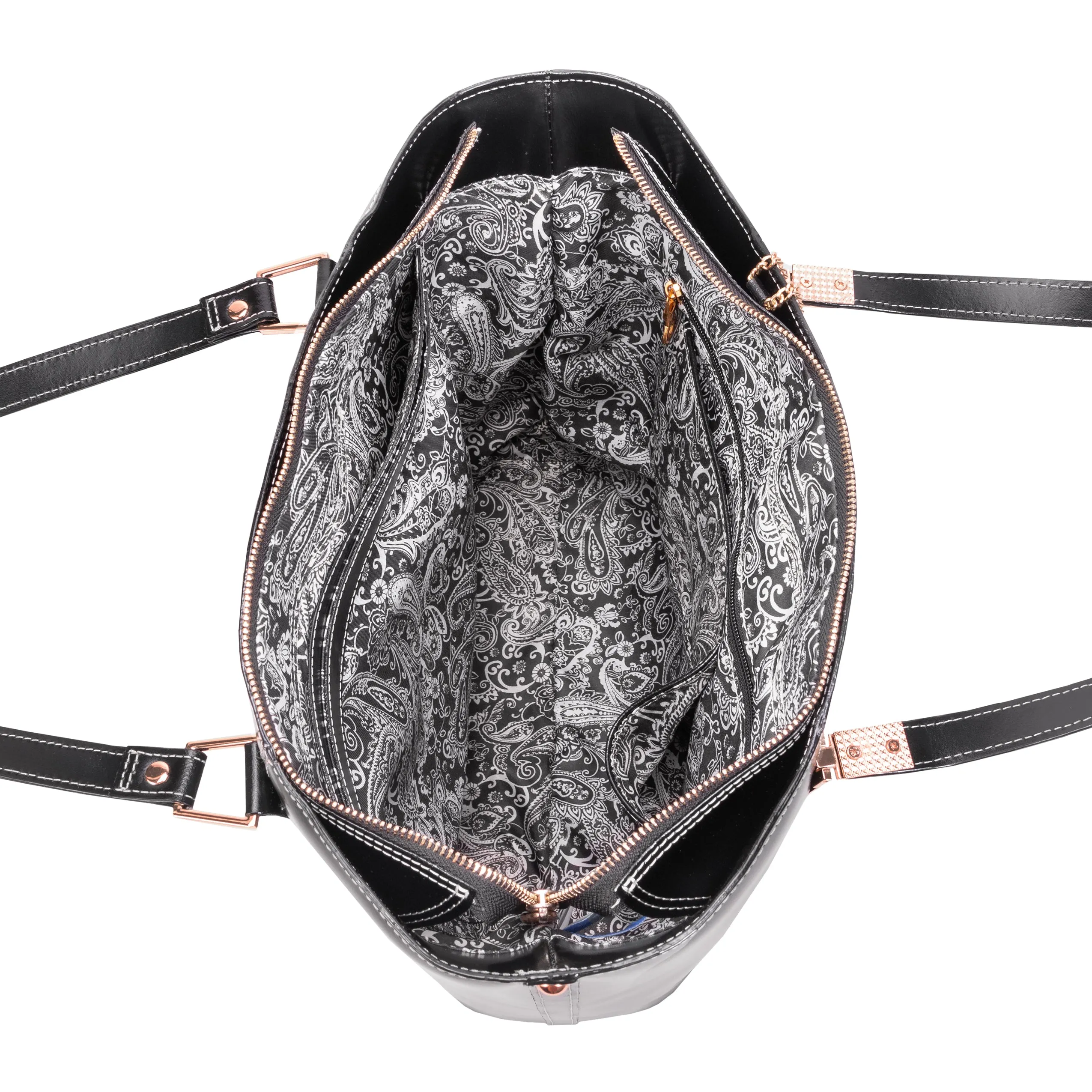 CRISTINA | Leather Tablet Tote