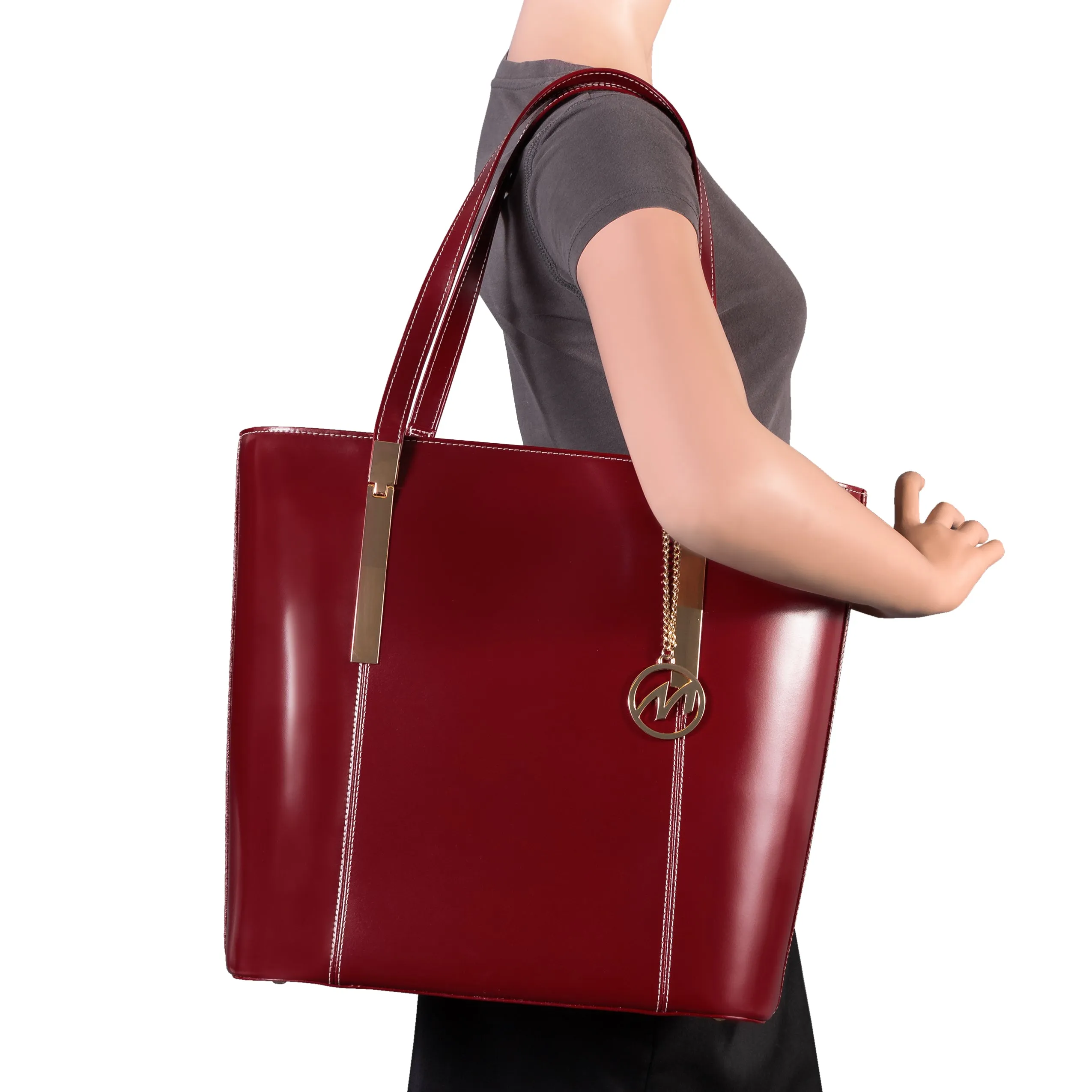 CRISTINA | Leather Tablet Tote