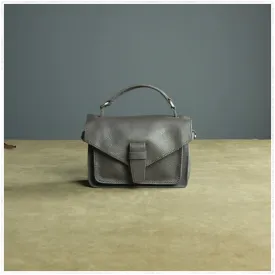 Cute Dark Gray Mini Leather Womens Satchel Handbag Small Satchel Shoulder Bag Small Satchel Bag for Women Cute Dark Gray Mini Leather Womens Satchel Handbag Small Satchel Shoulder Bag Small Satchel Bag for Women