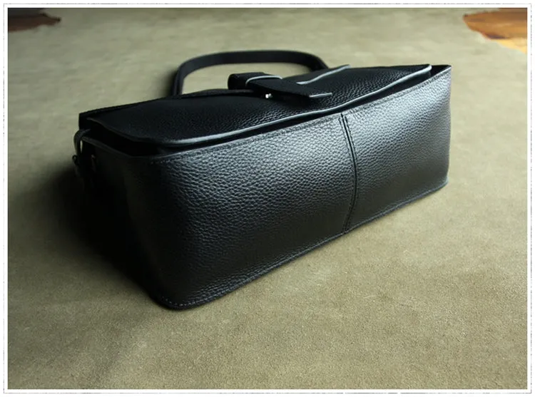 Cute Dark Gray Mini Leather Womens Satchel Handbag Small Satchel Shoulder Bag Small Satchel Bag for Women