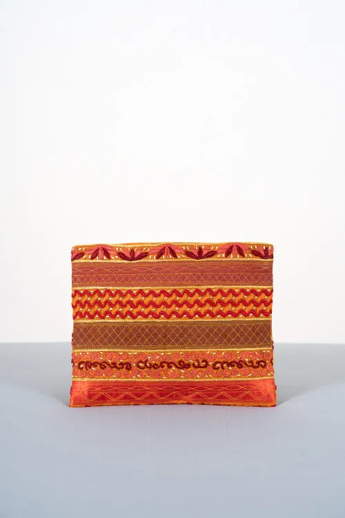 Dupion Silk Clutch By Shrujan