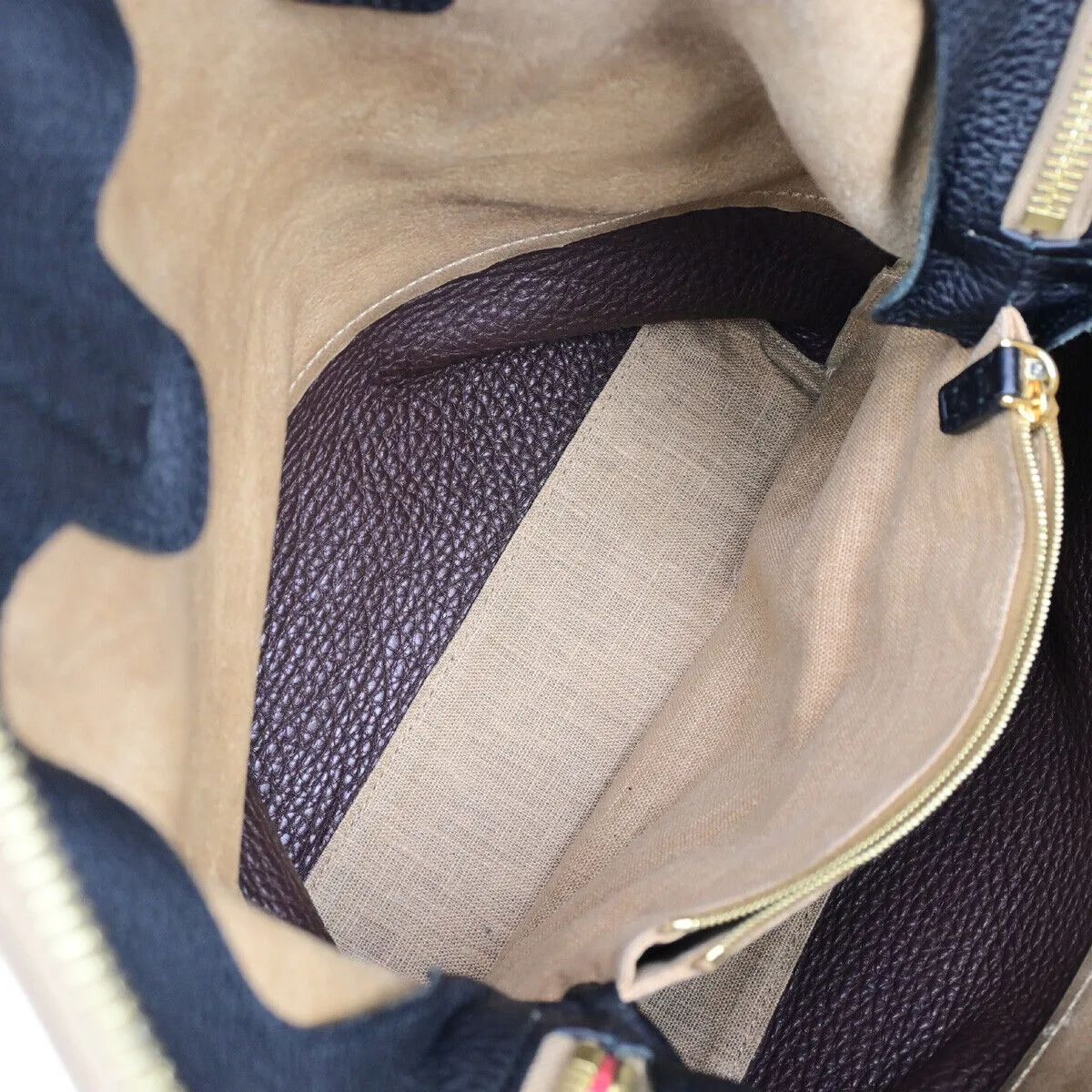 Fendi Selleria  Suede Tote Bag ()