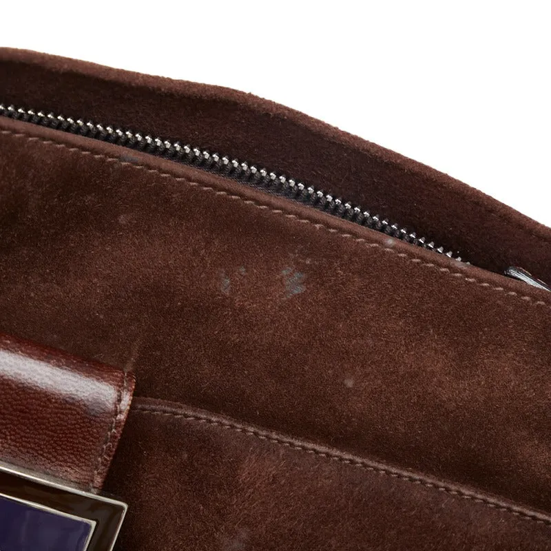 Fendi Suede Shoulder Bag - '10s