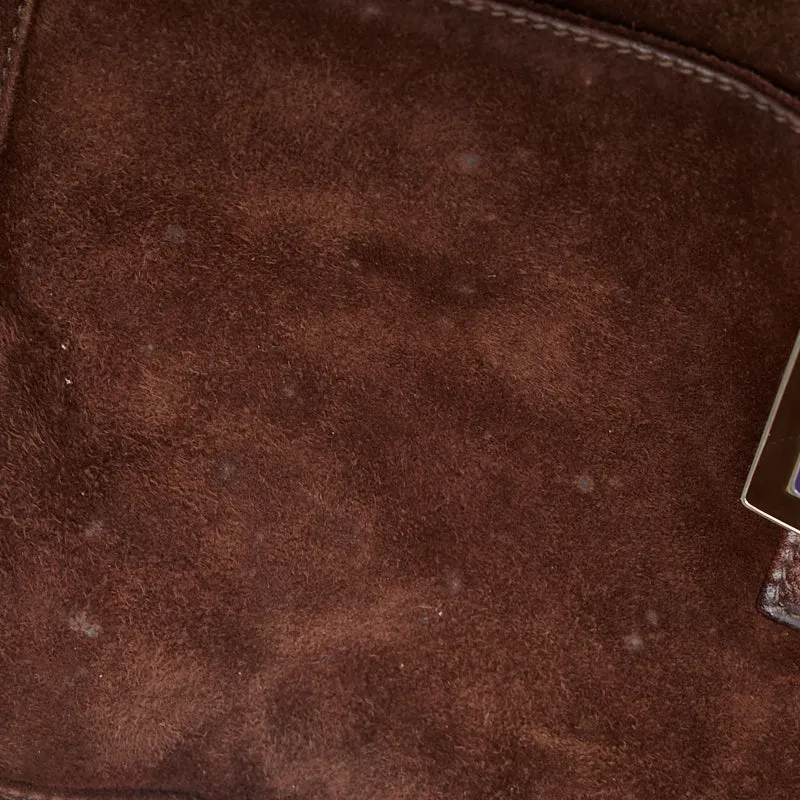 Fendi Suede Shoulder Bag - '10s