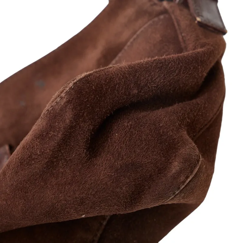 Fendi Suede Shoulder Bag - '10s