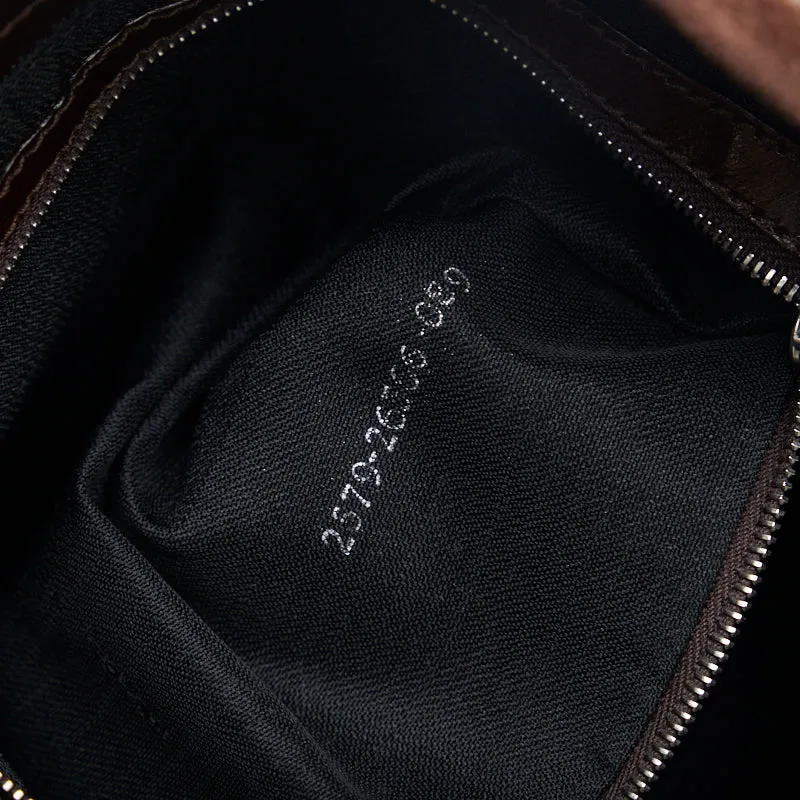 Fendi Suede Shoulder Bag - '10s