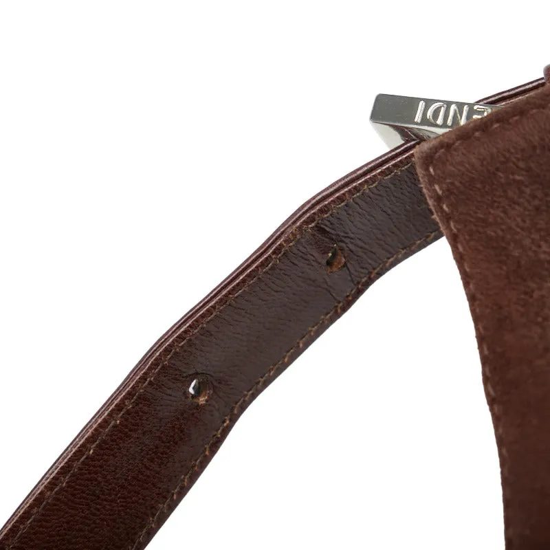 Fendi Suede Shoulder Bag - '10s