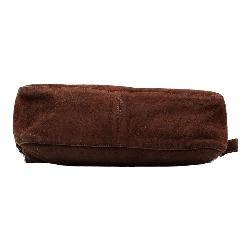 Fendi Suede Shoulder Bag - '10s