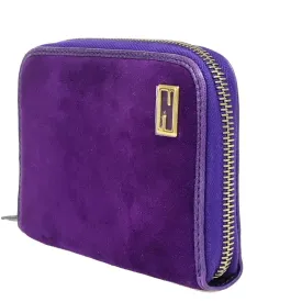 Fendi Zucca  Suede Wallet  ()