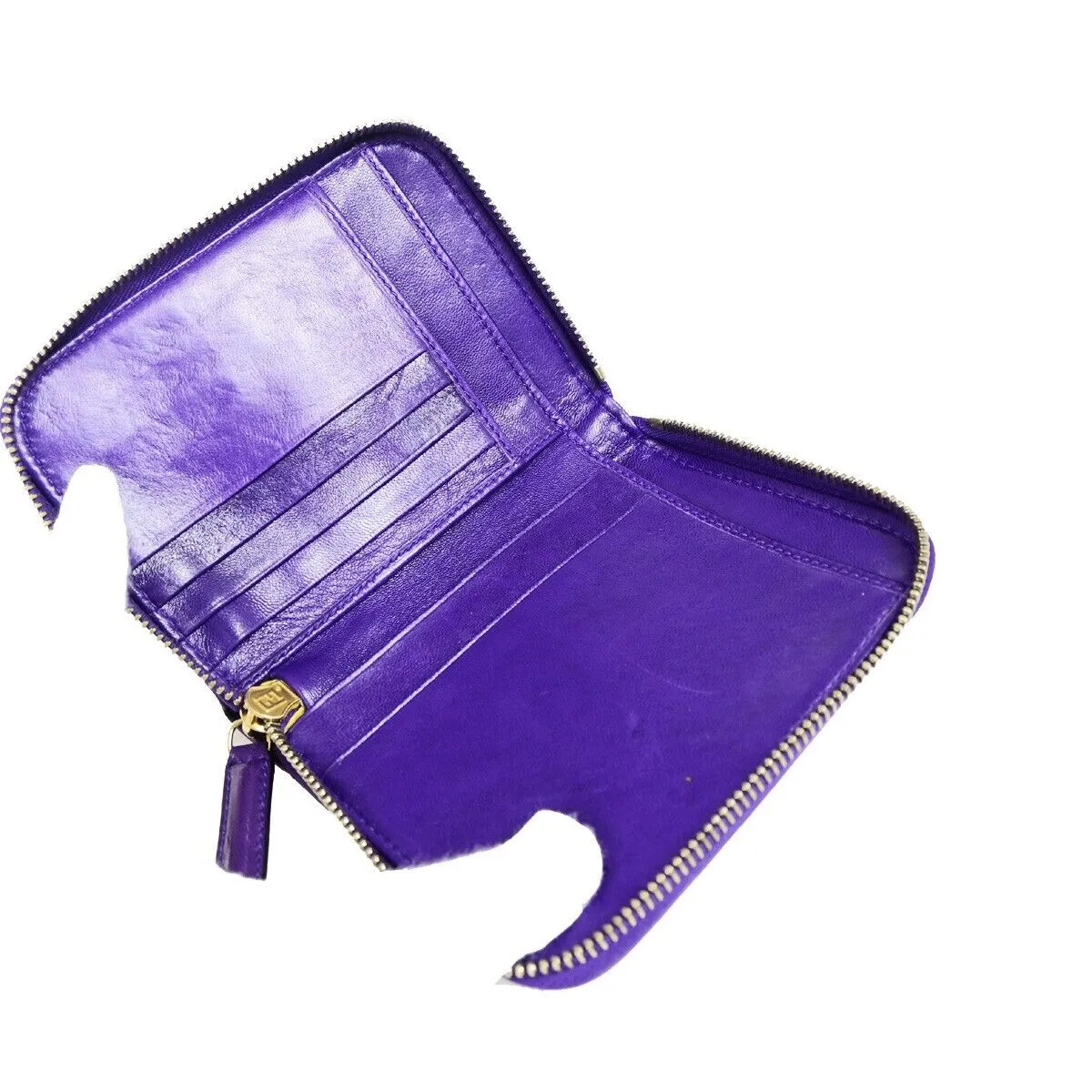 Fendi Zucca  Suede Wallet  ()