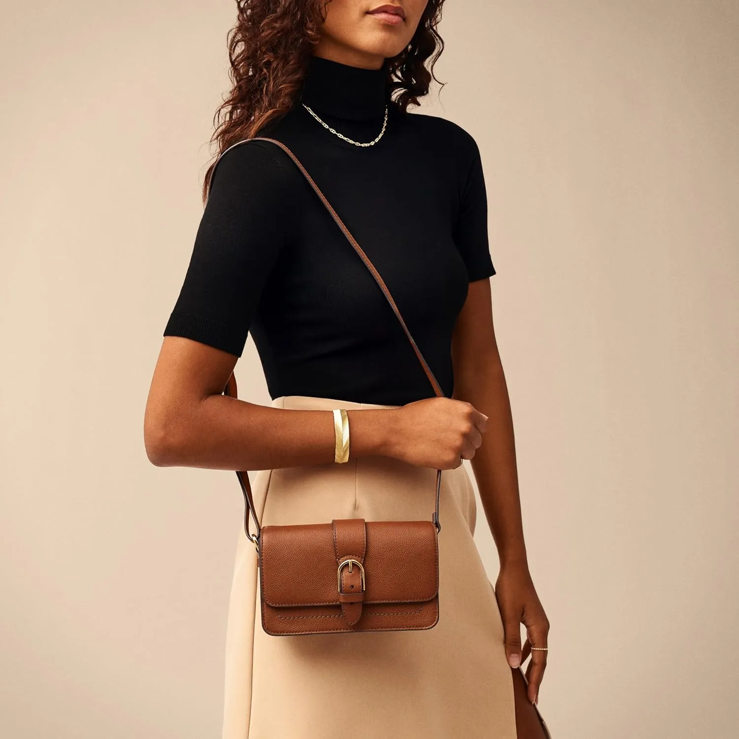 Fossil Women's Zoey Leather Crossbody Bag