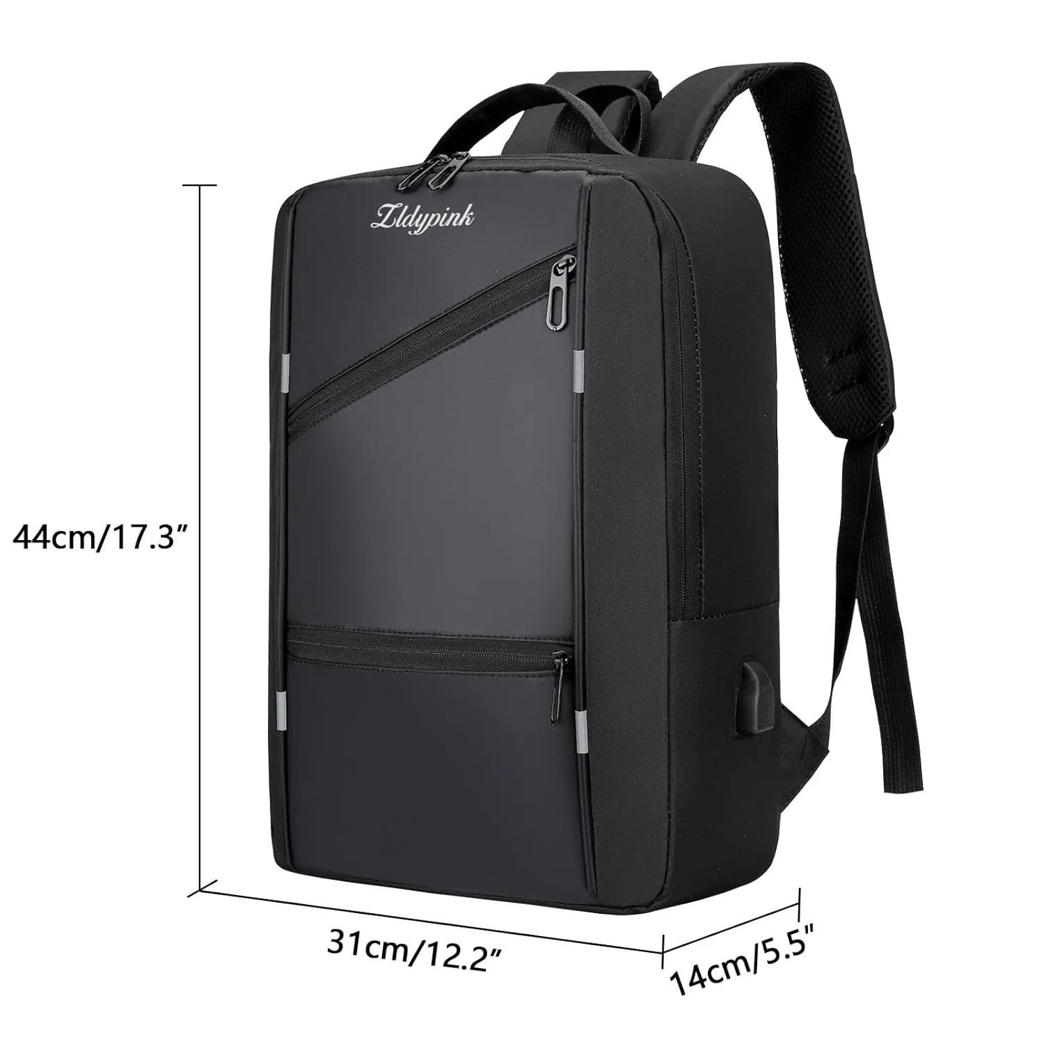 Gaming Travel Backpack for PS5/PS5 Slim, Protective Carrying Case Storage Bag Compatible with PlayStation 5 Console with USB Port for Game Disc, Controllers and More Gaming Accessories