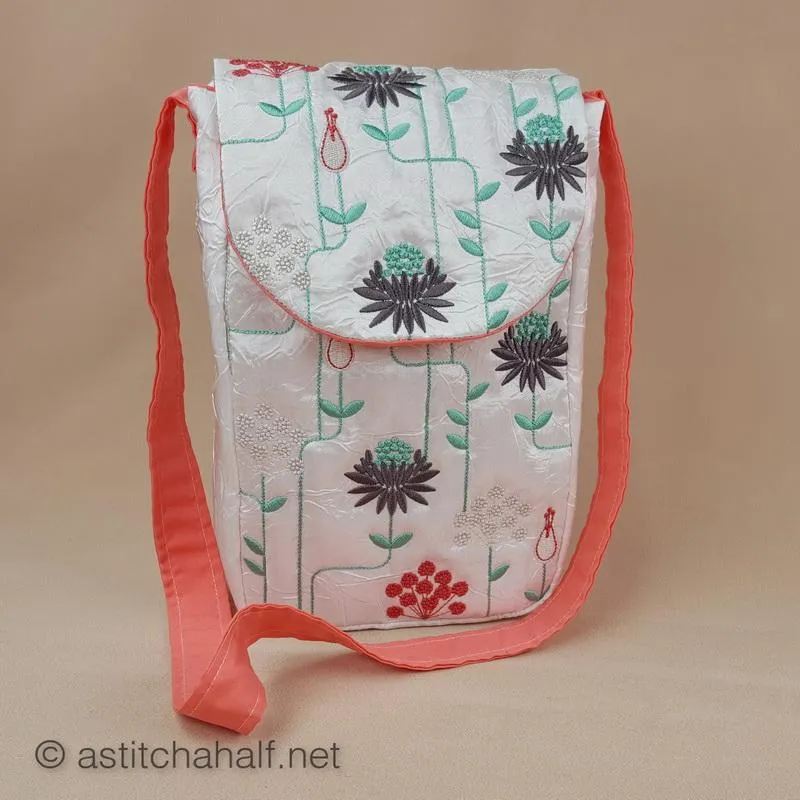 Garden Geometric Satchel Bag