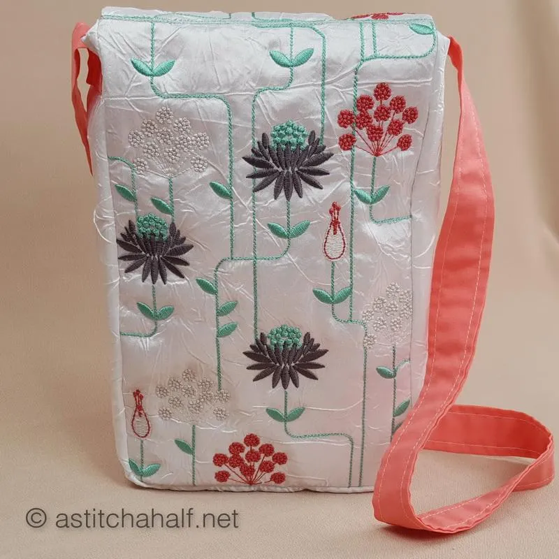 Garden Geometric Satchel Bag