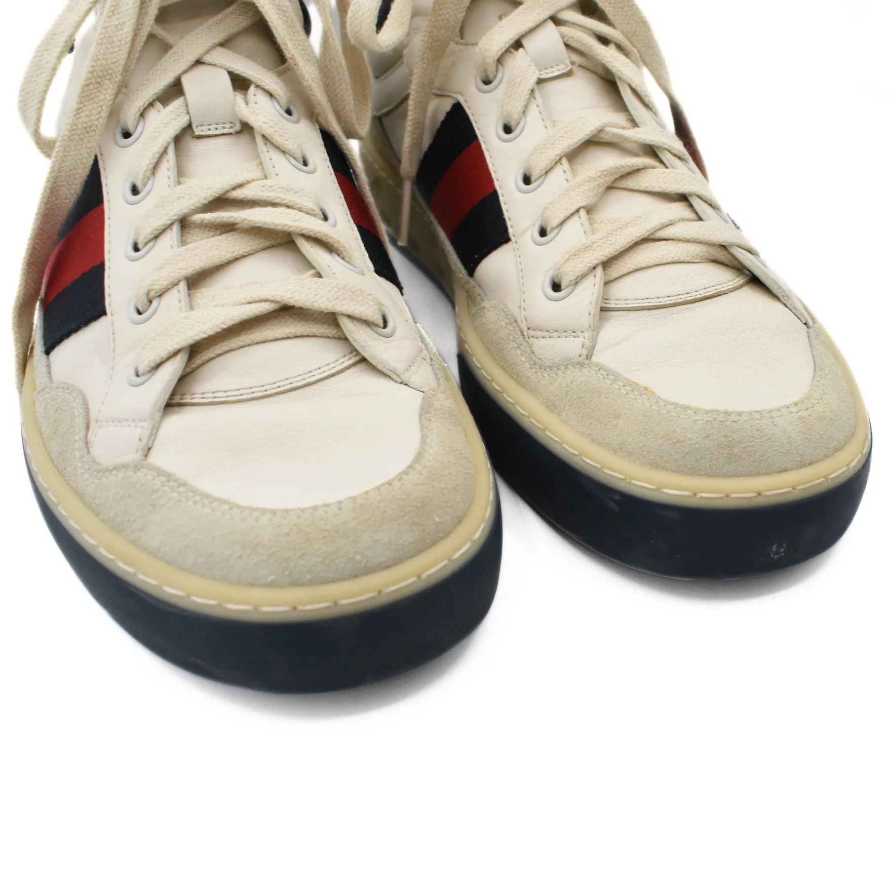 Gucci 'Ace' High-Top Sneakers - Men's 7
