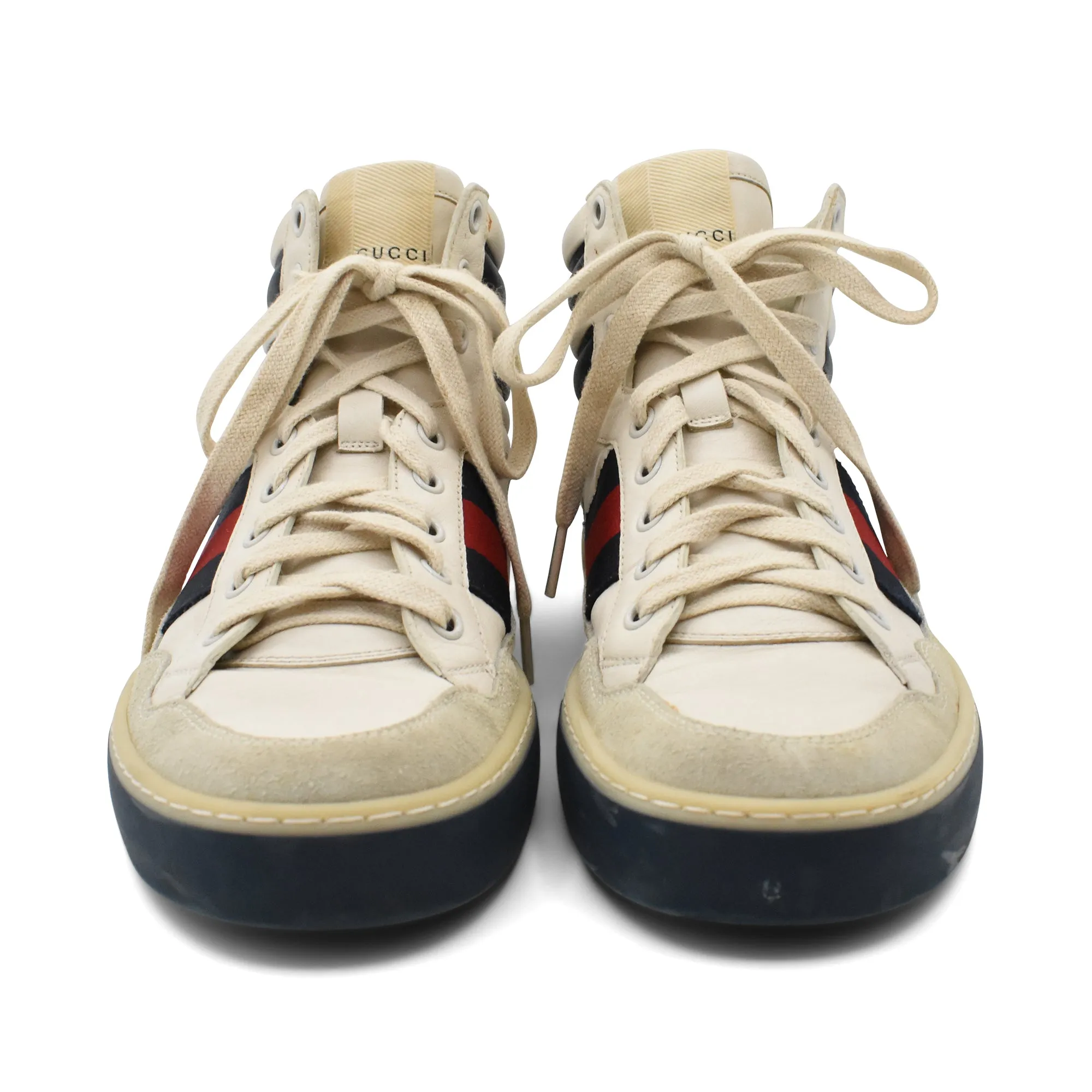 Gucci 'Ace' High-Top Sneakers - Men's 7