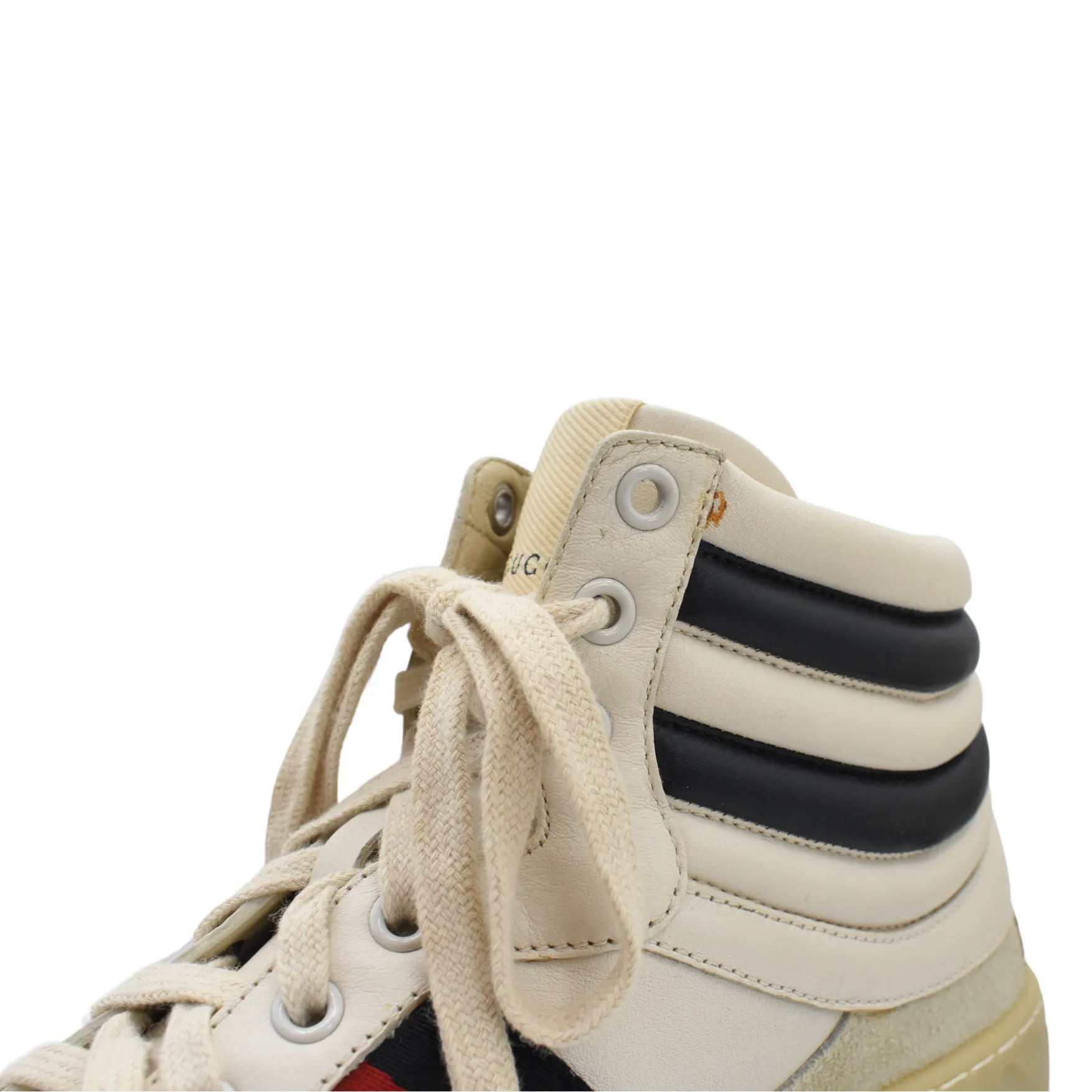 Gucci 'Ace' High-Top Sneakers - Men's 7
