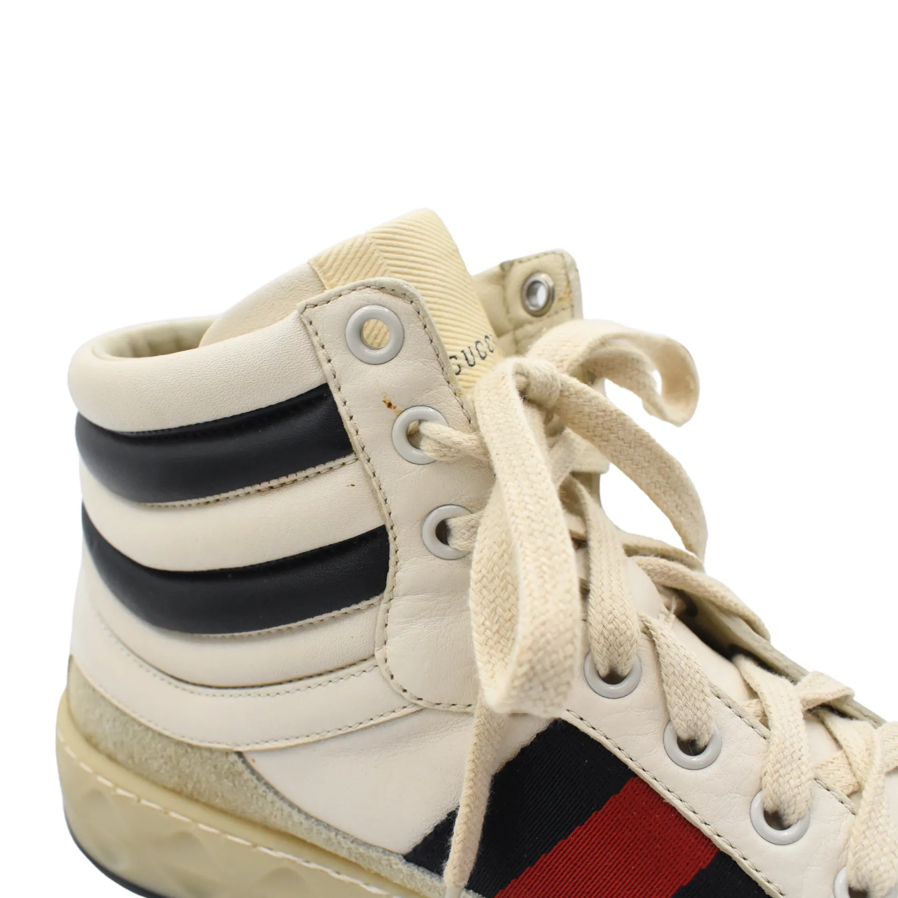 Gucci 'Ace' High-Top Sneakers - Men's 7