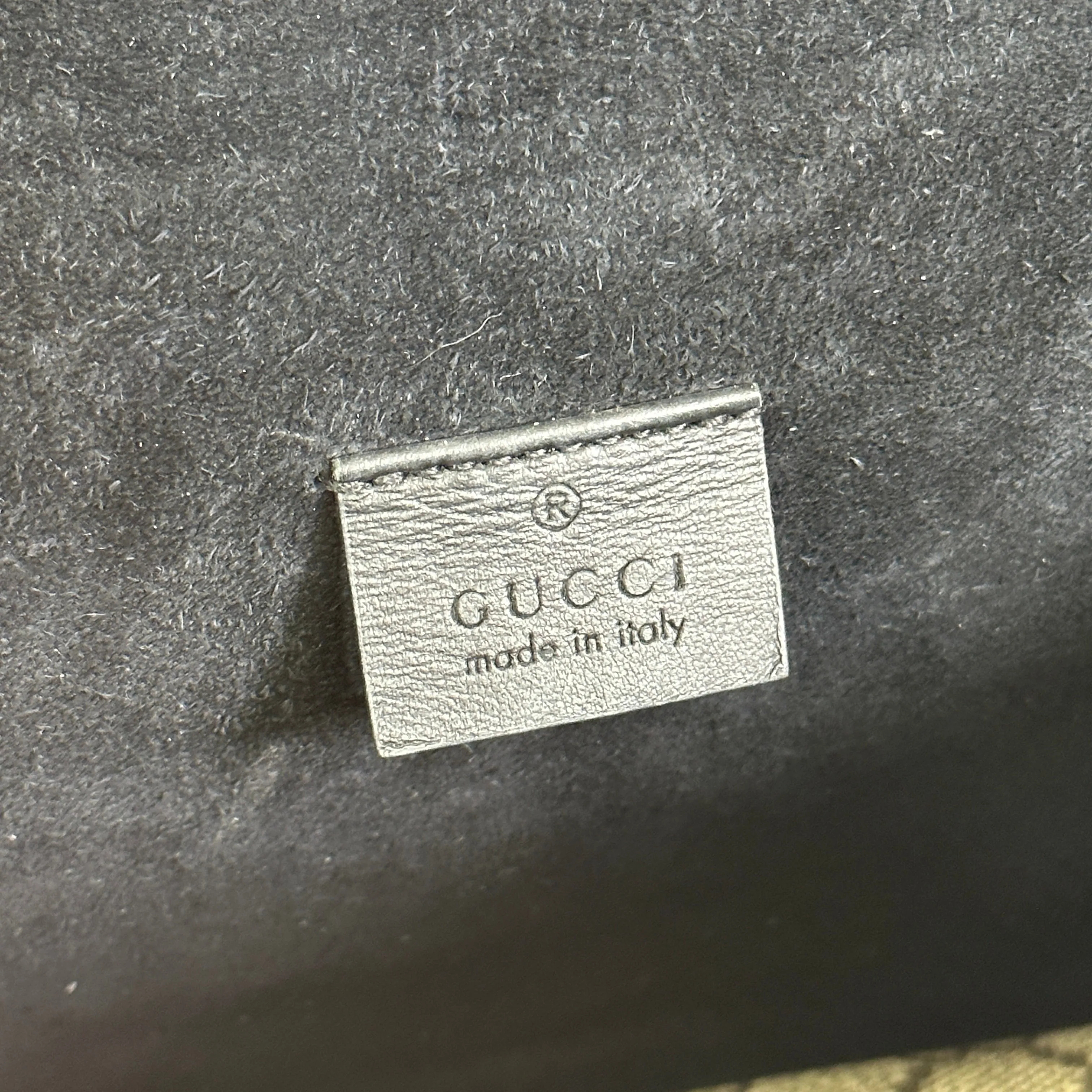 Gucci DIonysus GG Monogram Supreme Canvas (Small) - Black