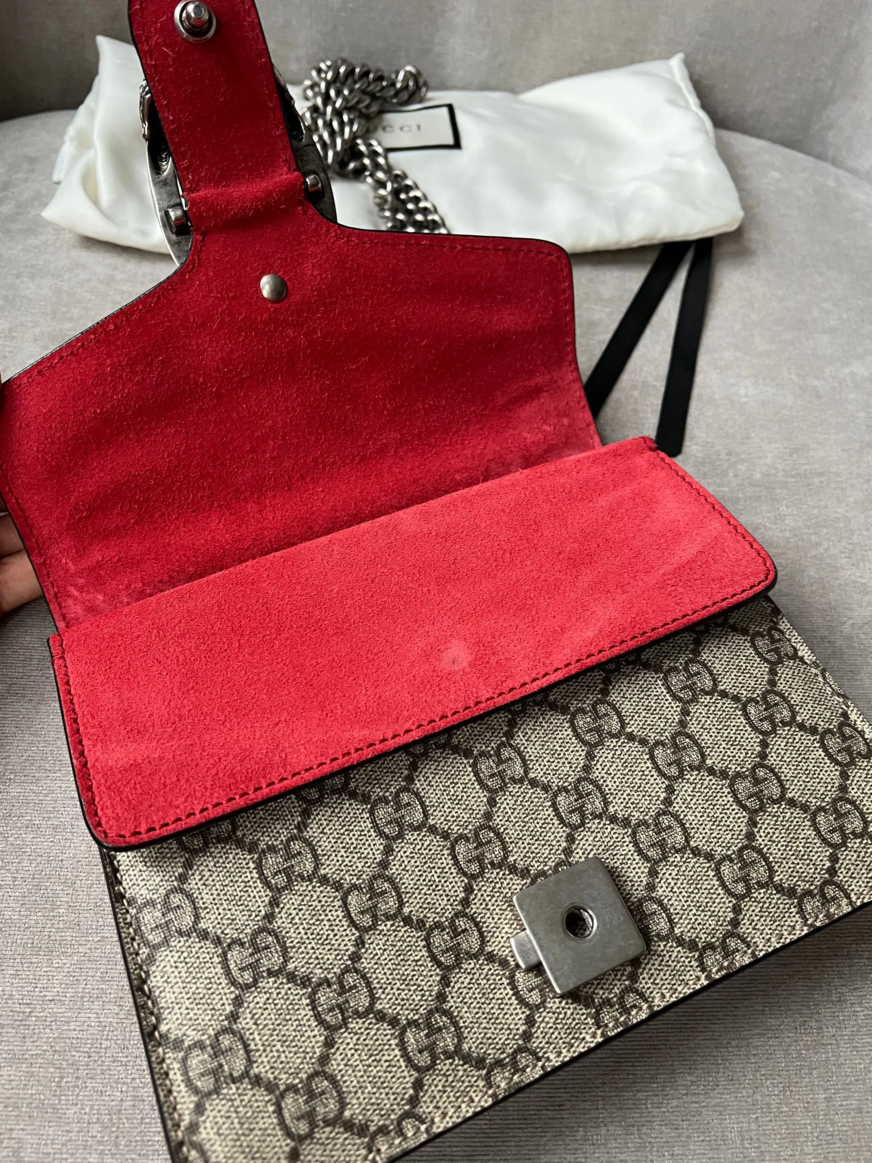 Gucci Dionysus GG Supreme Mini Shoulder Bag