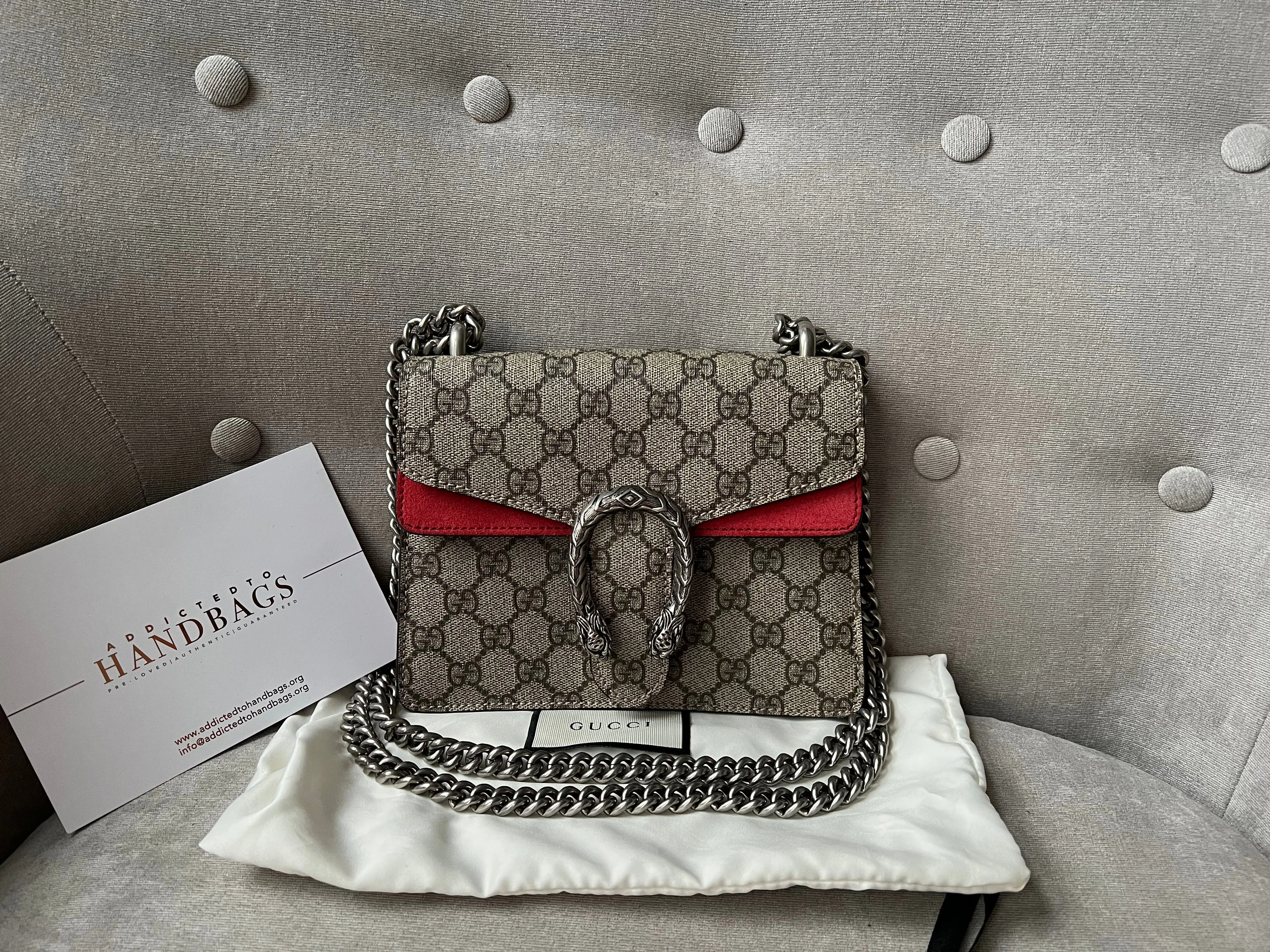 Gucci Dionysus GG Supreme Mini Shoulder Bag