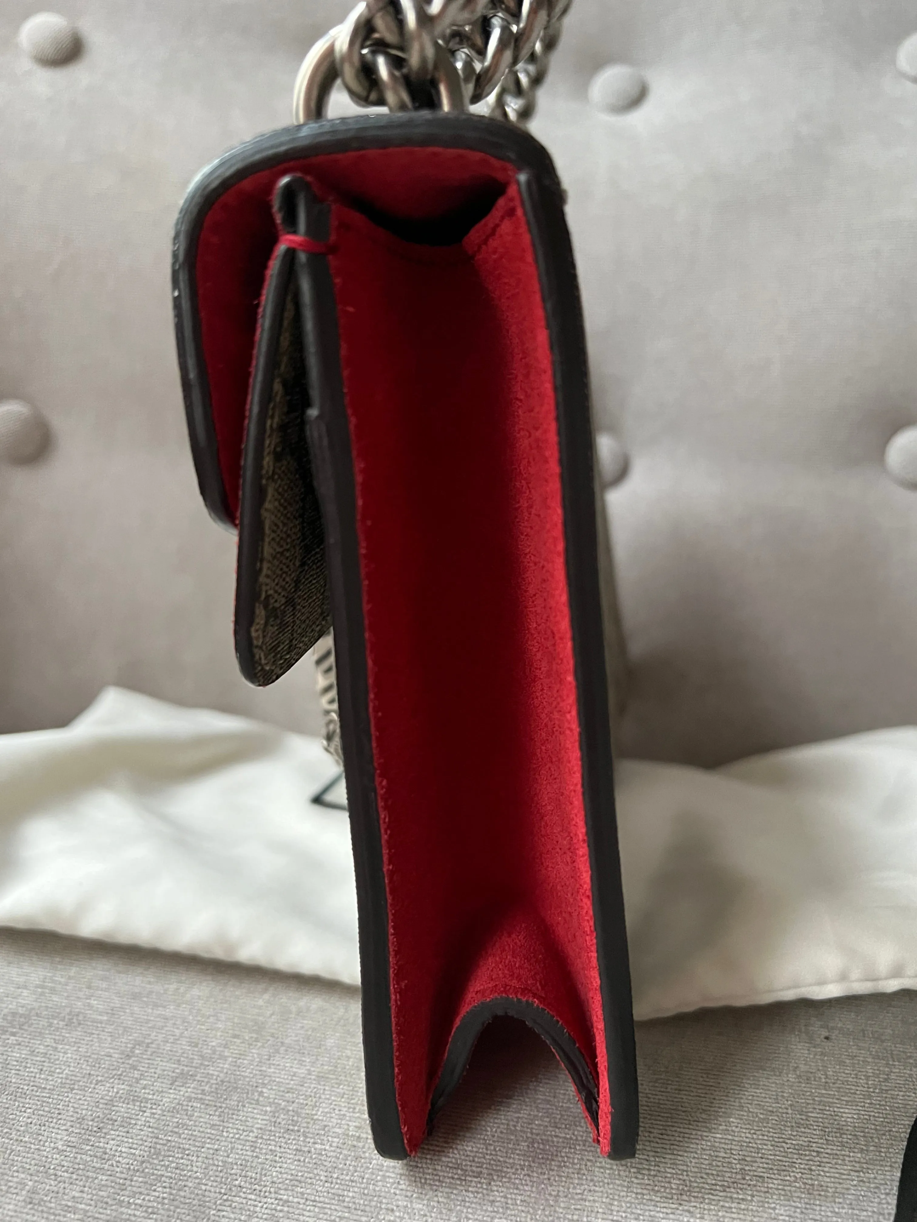 Gucci Dionysus GG Supreme Mini Shoulder Bag