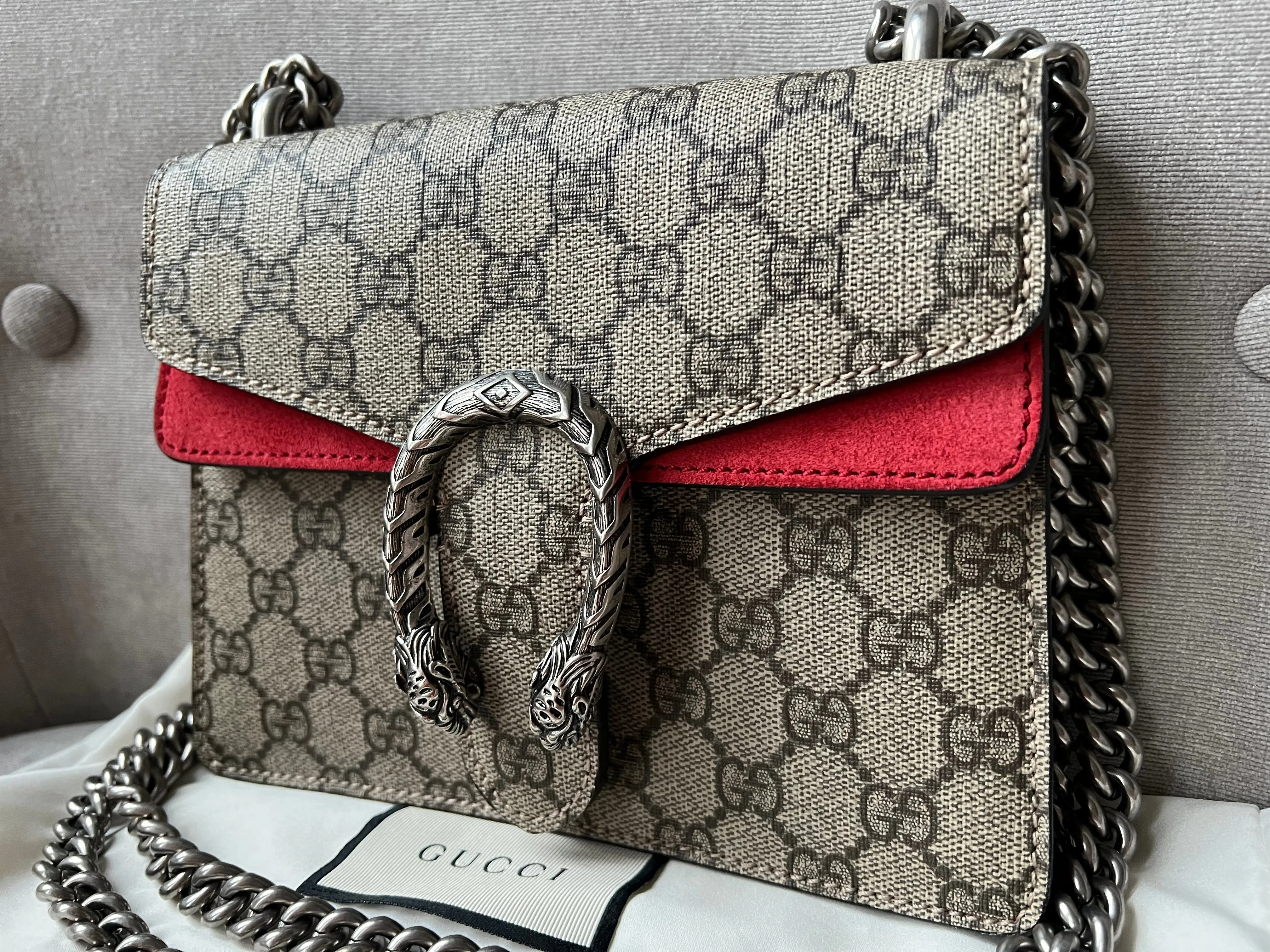 Gucci Dionysus GG Supreme Mini Shoulder Bag