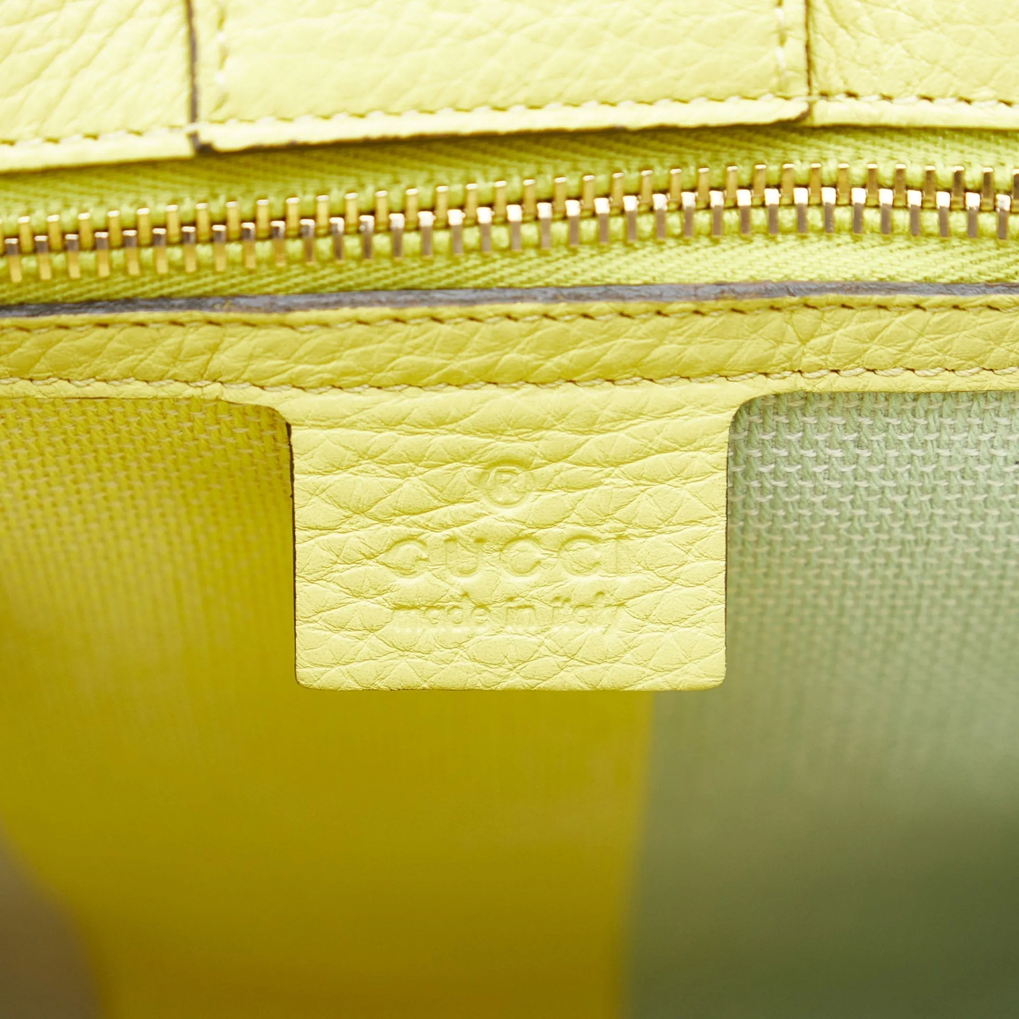 GUCCI Large Bamboo Raffia Satchel