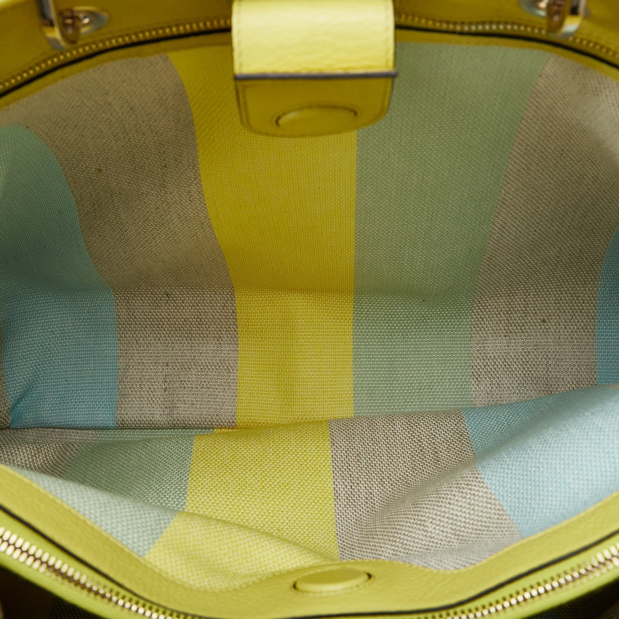 GUCCI Large Bamboo Raffia Satchel