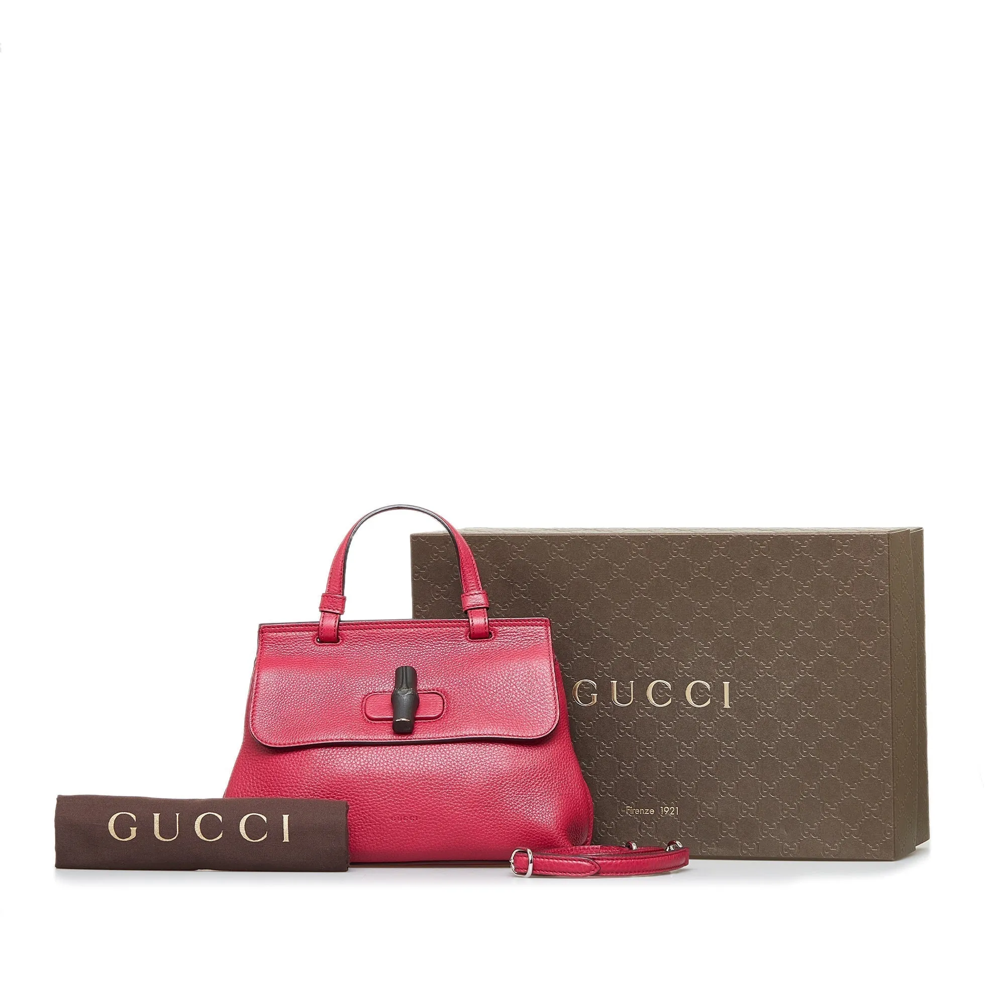 GUCCI Medium Bamboo Daily Satchel
