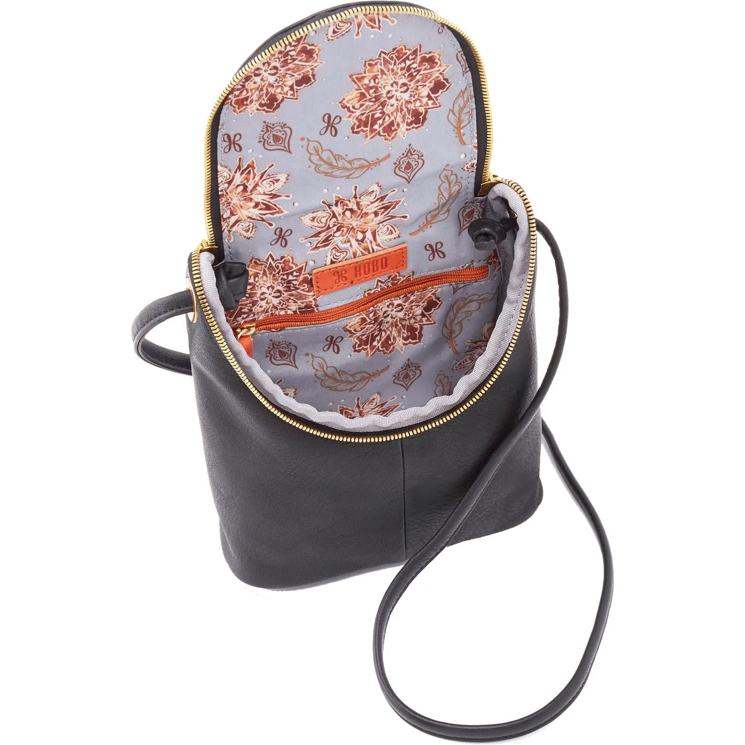 Hobo Fern Black Leather