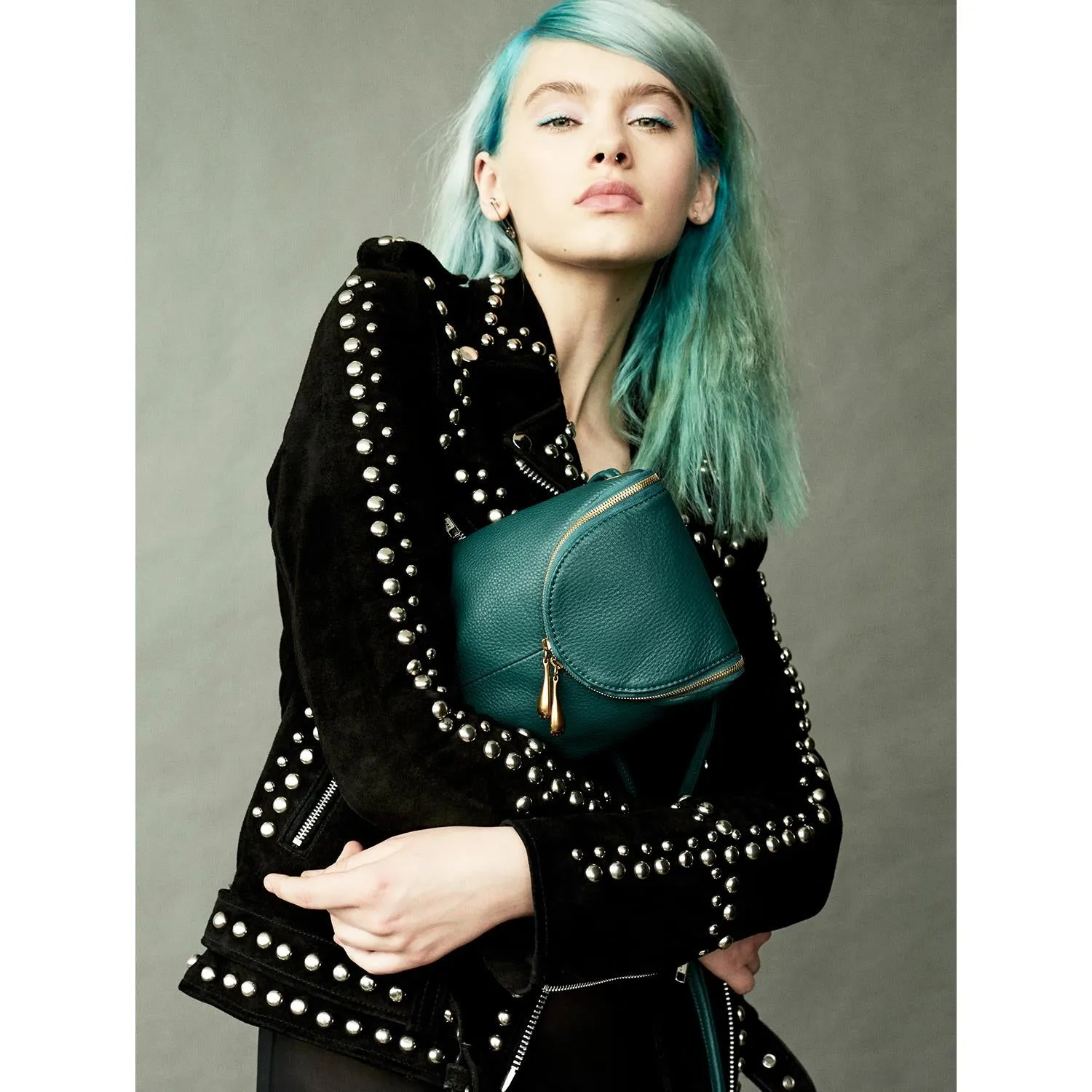 Hobo Fern Black Leather