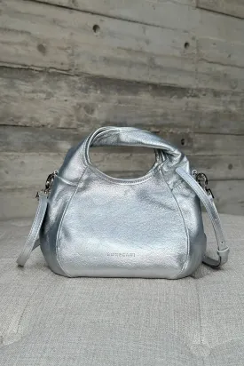 Hobo Twist Bag - Silver - Tas Wanita Bahan Grain Leather - AC3080800