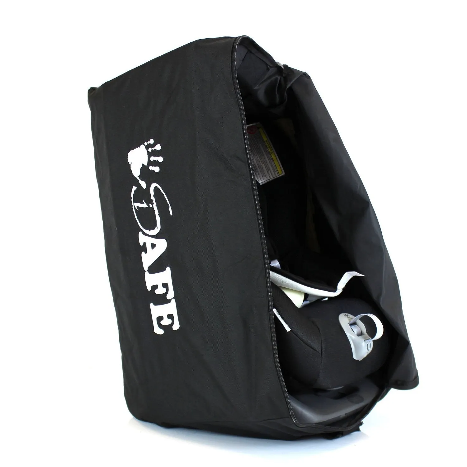 iSafe Universal Carseat Travel / Storage Bag For Britax Multi-Tech II Car Seat (Black Thunder)