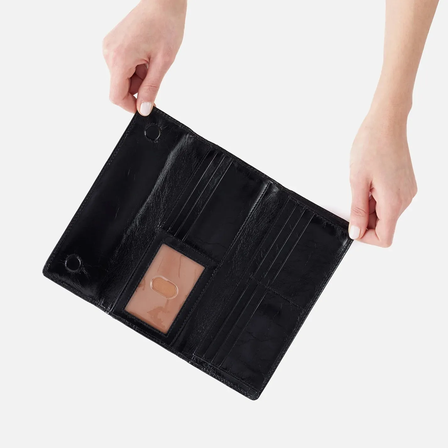 Jill Large Trifold Leather Wallet