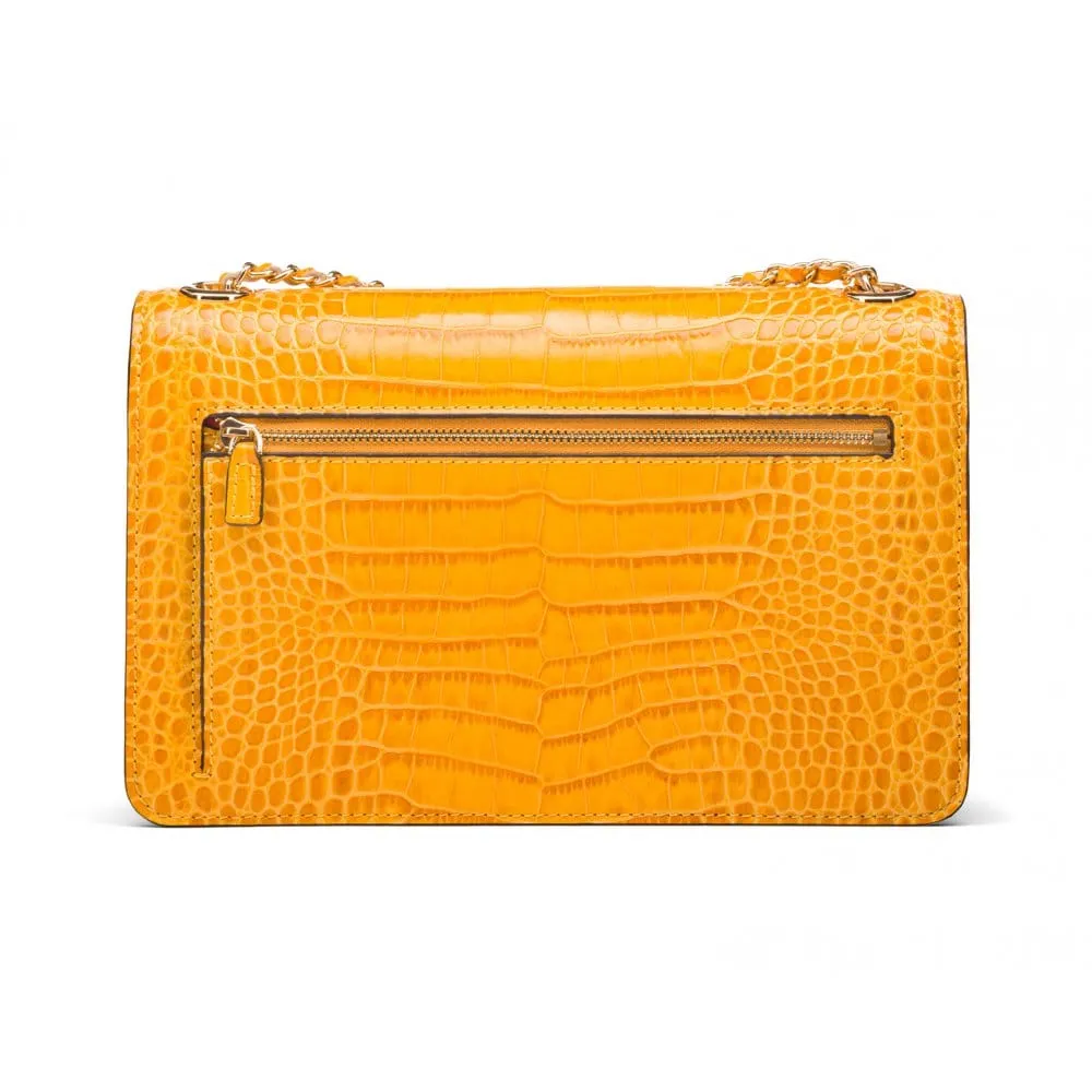 Julia Bag - Yellow Croc