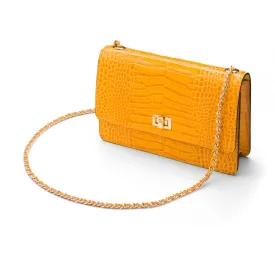 Julia Bag - Yellow Croc