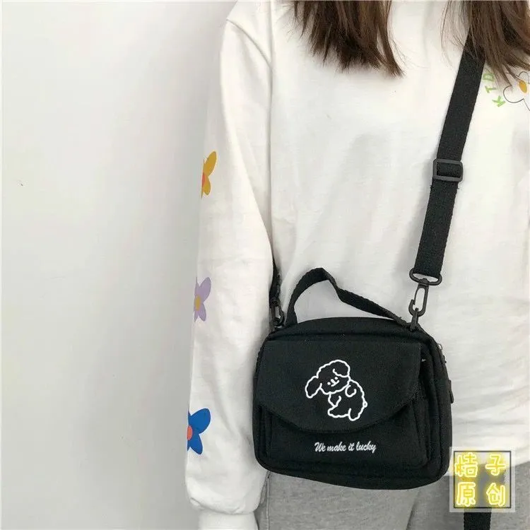 Kawaii Fresh Canvas Shoulder Bag - Kawaii Bags - Kawaii Handbag